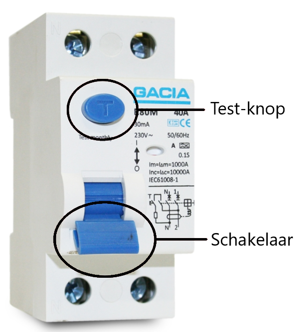 aardlekschakelaar-testen